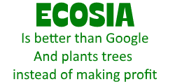 Ecosia is better and is planting trees instead of making profit